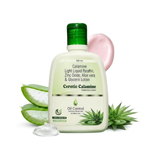 Calamine lotion with aloe vera - lotion,